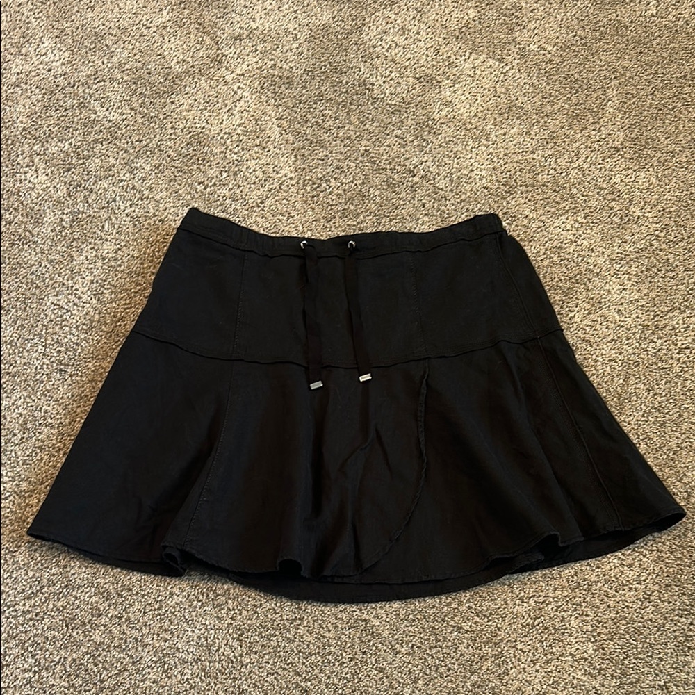 White House Black Market linen skirt